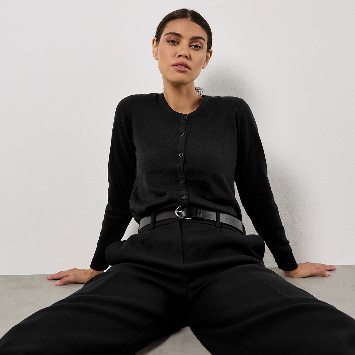 KK355 Arundel Crew Neck Cardigan